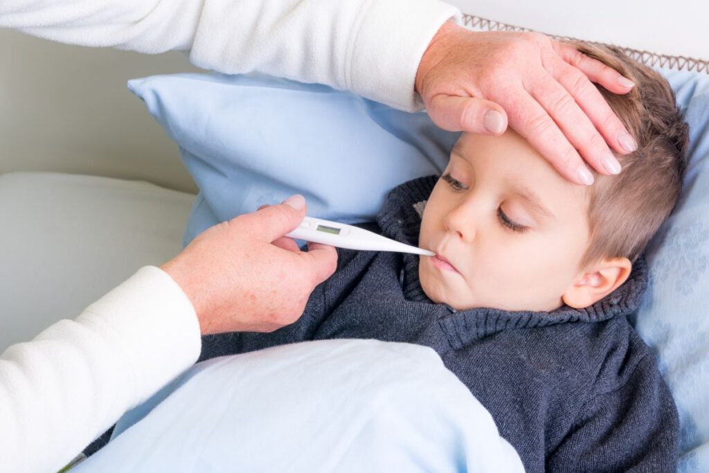 jak pomóc kiedy dziecko ma gorączkę i biegunkę