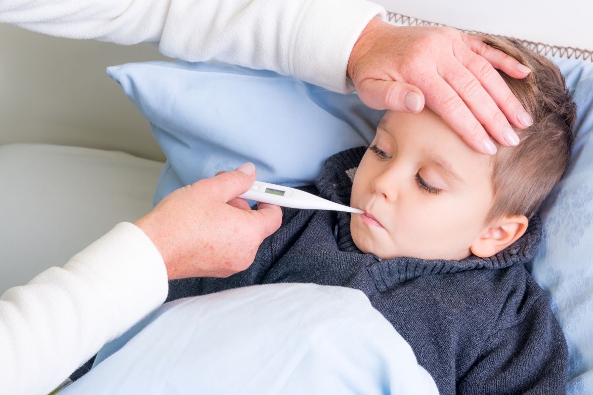Biegunka i gorączka u dziecka