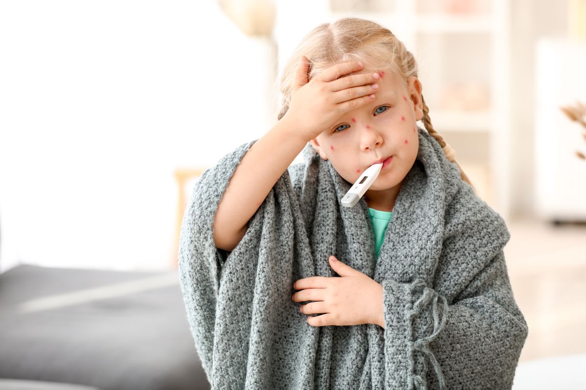 gorączka i inne objawy opsy u dzieci